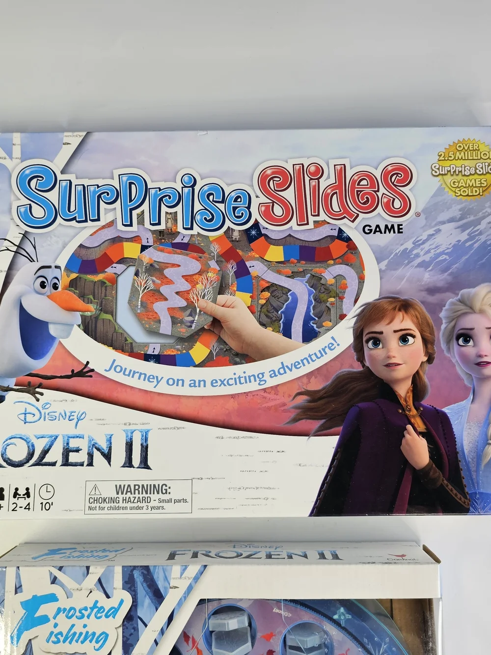 Bundle of Disney Frozen II Surprise Slides & Frozen II Frosted Fishing Games